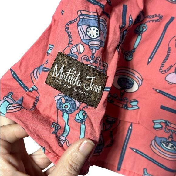 Matilda Jane Hold The Phone Collection Skirt Size 14 - Picture 3 of 10